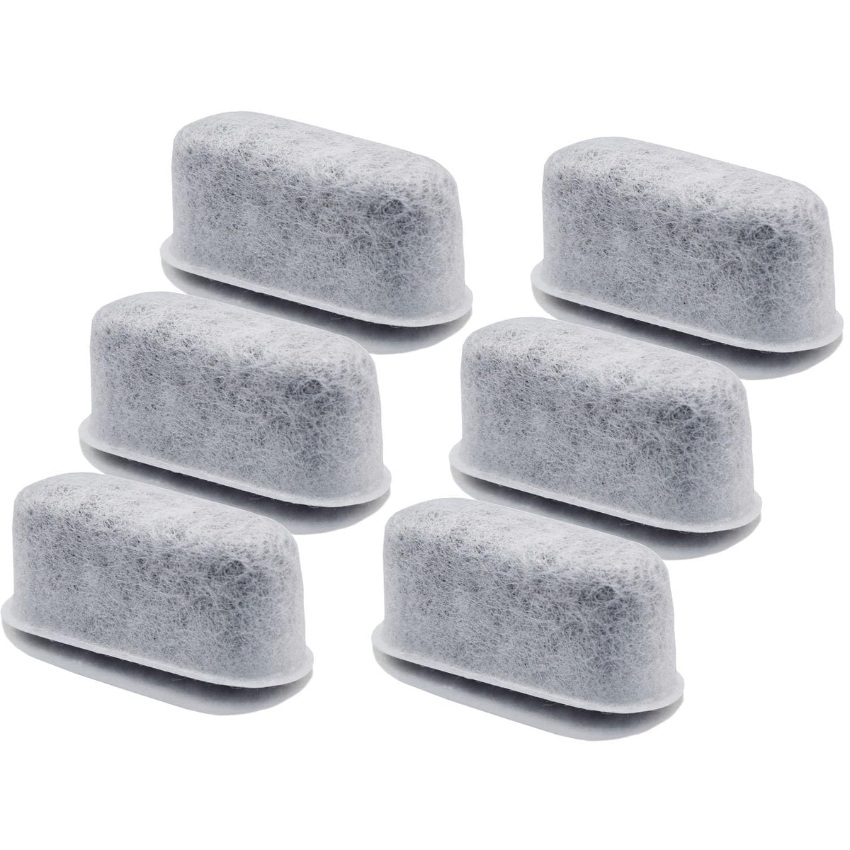 6-Pack Replacement Charcoal Water Filters for All Cuisinart Coffee Makers & Reusable Coffee Filter Compatible With Cuisinart Coffee